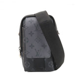 Louis Vuitton Monogram Eclipse Reverse Double Phone Pouch Shoulder Bag