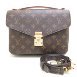Louis Vuitton Pochette Metis MM Crossbody Shoulder Bag Monogram Brown