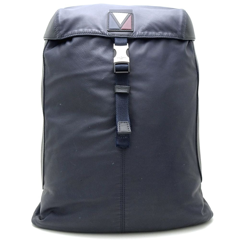 Louis Vuitton Pulse V Line Navy Leather Nylon