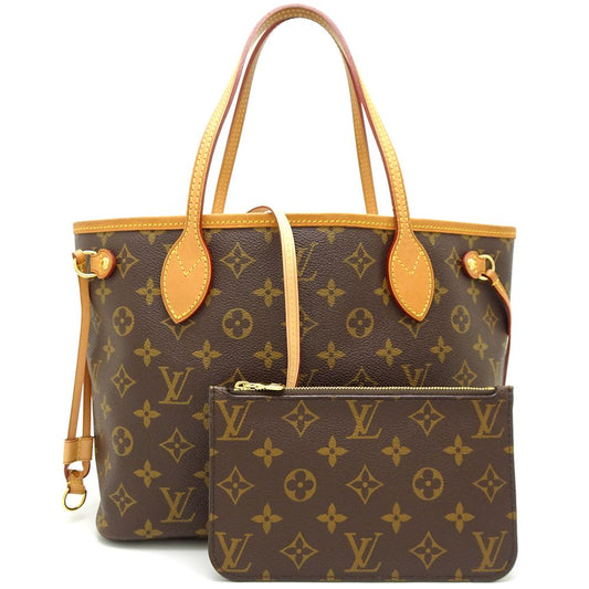 Louis Vuitton Monogram Neverfull PM Brown Tote Bag
