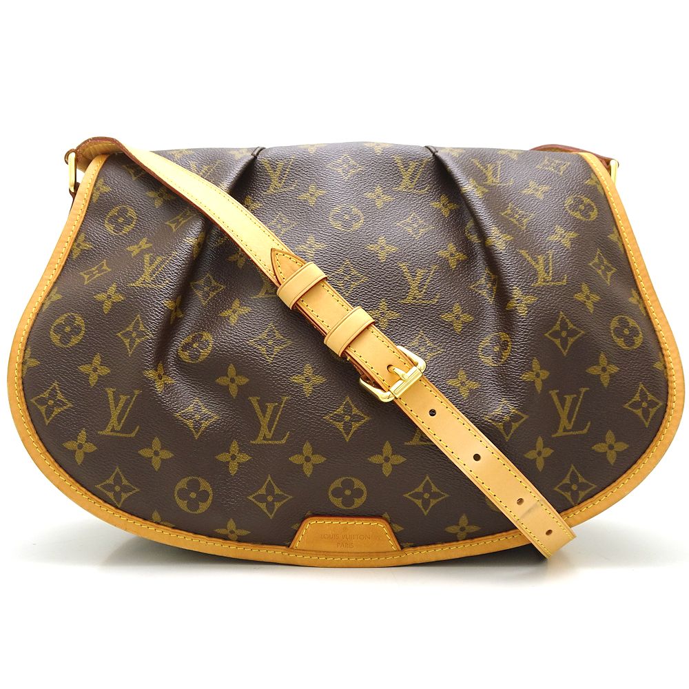 Louis Vuitton Monogram Menilmontane MM Brown Shoulder Bag