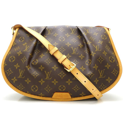 Louis Vuitton Monogram Menilmontane MM Brown Shoulder Bag