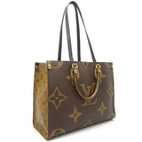 Louis Vuitton Monogram Giant Reverse On The Go MM Brown