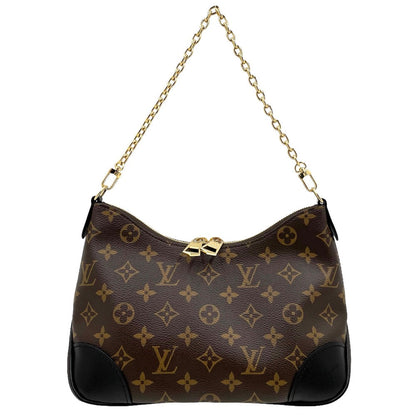 Louis Vuitton Shoulder Bag Monogram Boulogne NM Brown Black