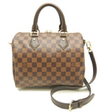 Louis Vuitton Damier Speedy Bandouliere 25 Ebene 2WAY Bag Brown