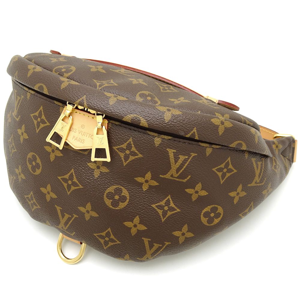 Louis Vuitton Monogram Bum Bag Brown Body Bag Waist Bag