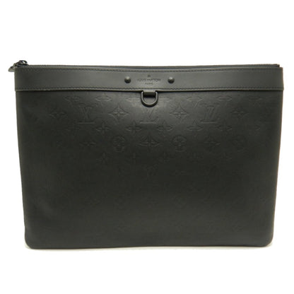 Louis Vuitton Clutch Document Monogram Black
