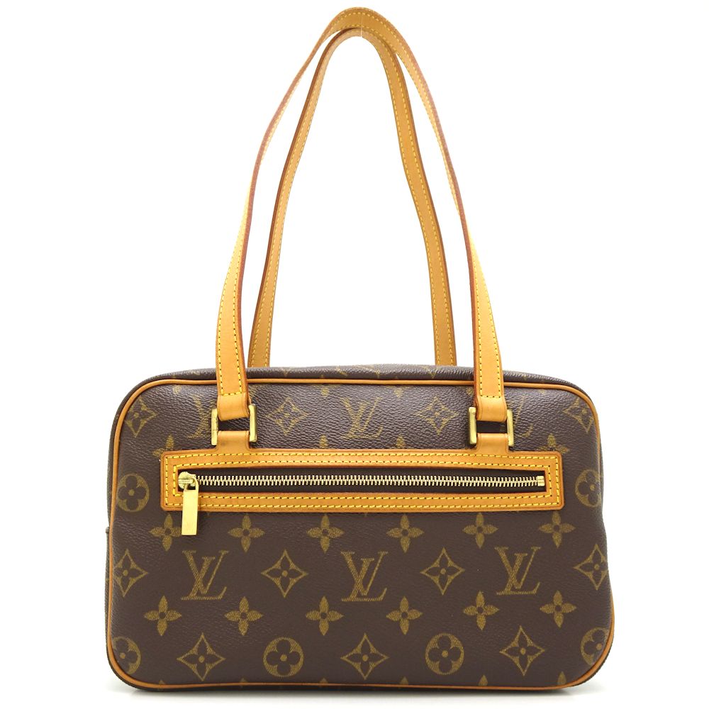 Louis Vuitton Monogram Cite MM Brown Shoulder Bag