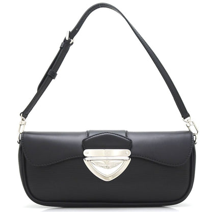 Louis Vuitton Epi Pochette Montaigne Noir Handbag