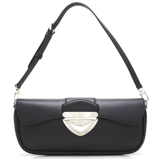 Louis Vuitton Epi Pochette Montaigne Noir Handbag