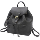 Louis Vuitton Monogram Implant Montsouris PM Rucksack Backpack Noir Black