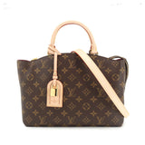Louis Vuitton Monogram Petit Palais PM 2way Hand Shoulder Bag Brown