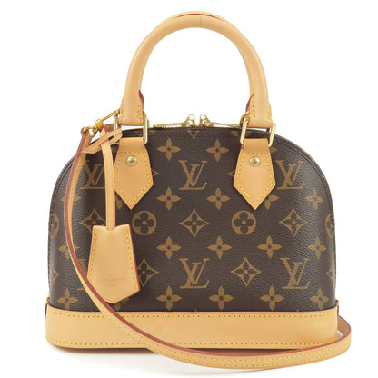 Louis Vuitton Monogram Alma BB 2WAY Bag Handbag Shoulder Bag