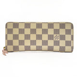Louis Vuitton Portefeuil Clemence Long Wallet Damier Azur