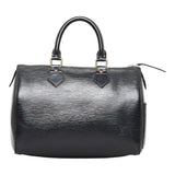 Louis Vuitton Epi Speedy 25 Handbag Mini Boston Bag Noir Black