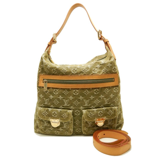 Louis Vuitton Monogram Denim Baggy GM Riken Shoulder Bag