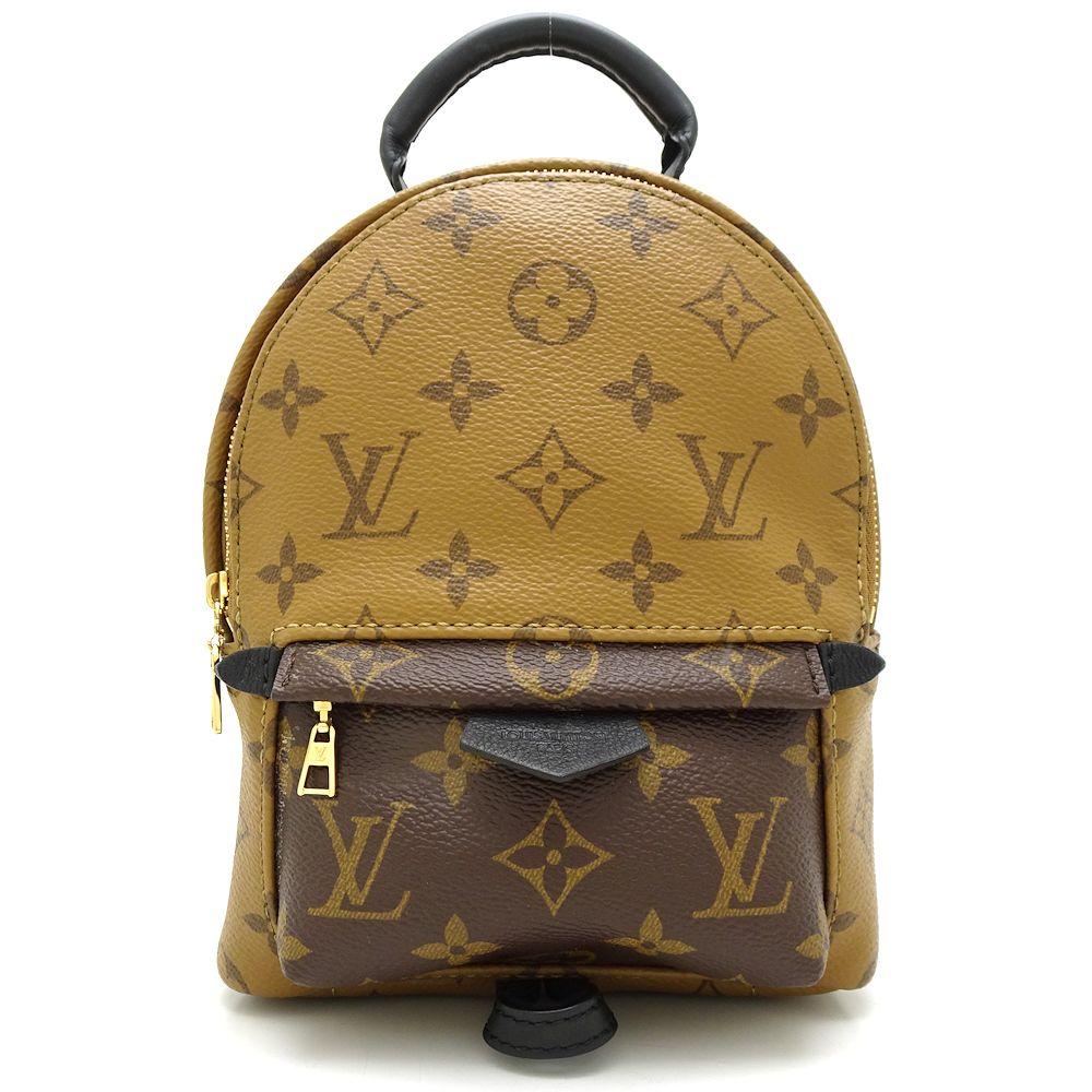 Louis Vuitton Monogram Reverse Palm Springs Mini Backpack