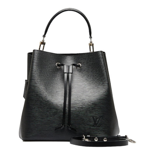 Louis Vuitton Epi Neonoe Handbag Shoulder Bag 2way Noir Black