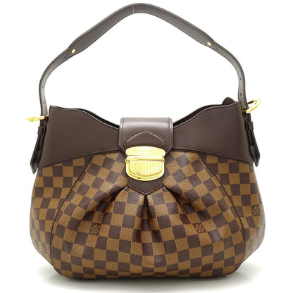 Louis Vuitton Damier Sistina MM Shoulder Bag Ebene