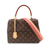 Louis Vuitton Monogram Cluny BB 2 Way Hand Shoulder Bag Vieux Rose