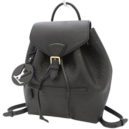 Louis Vuitton Monogram Implant Montsouris PM Rucksack Backpack Noir Black