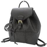 Louis Vuitton Monogram Implant Montsouris PM Rucksack Backpack Noir Black