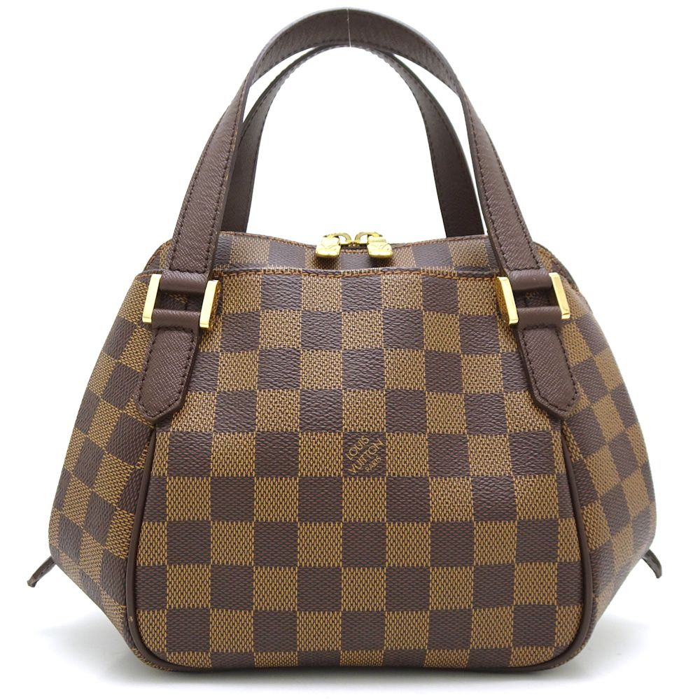 Louis Vuitton Damier Belem PM Ebene Handbag Brown