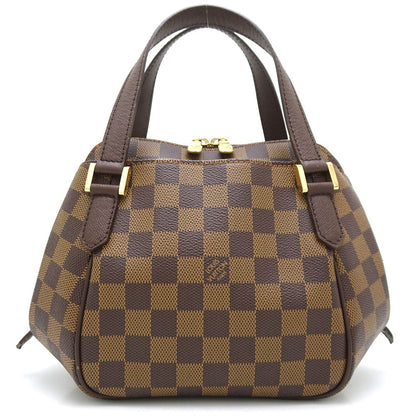 Louis Vuitton Damier Belem PM Ebene Handbag Brown