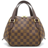 Louis Vuitton Damier Belem PM Ebene Handbag Brown