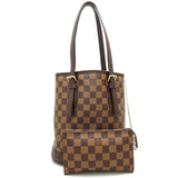 Louis Vuitton Damier Marais Ebene Shoulder bag Brown