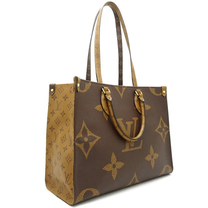 Louis Vuitton Monogram Giant Reverse On The Go MM Brown