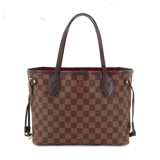 Louis Vuitton Damier Neverfull PM Tote Bag Ebene