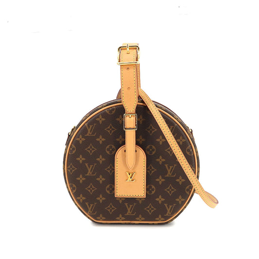 Louis Vuitton Monogram Petite Boite Chapeau 2 Way Hand Shoulder Bag