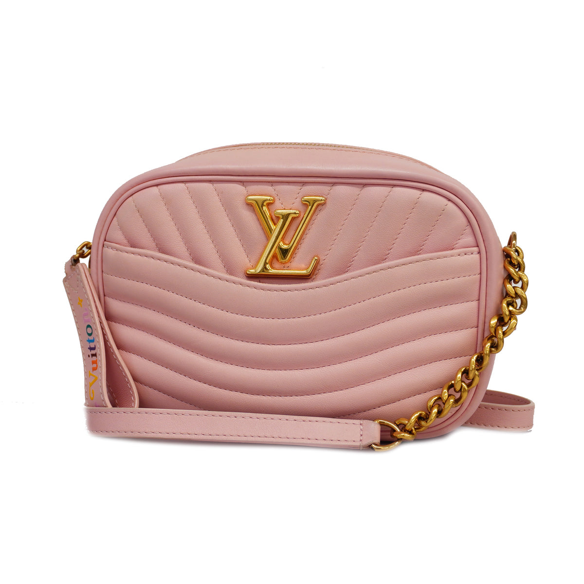 Louis Vuitton Shoulder Bag New Wave New Camera Bag Smoothy Pink