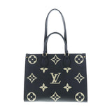 Louis Vuitton  OnTheGo MM Amplant Noir Shoulder Monogram Black