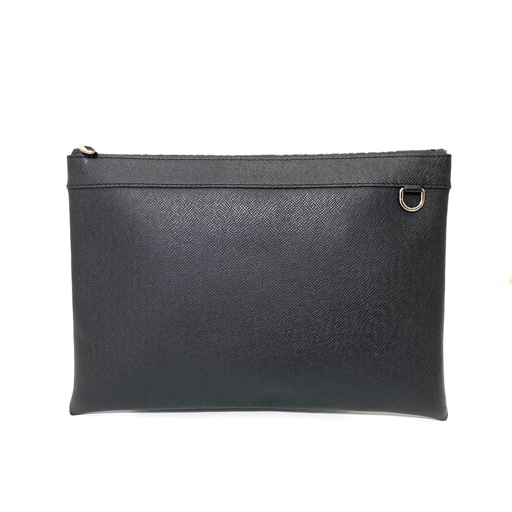 Louis Vuitton Pochette Apollo Ardoise Black Clutch Crossbody Bag
