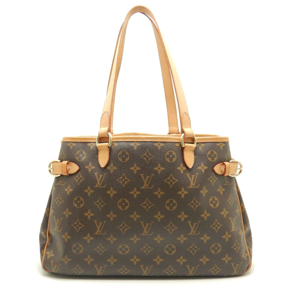 Louis Vuitton Monogram Batignolle Horizontal  Tote Bag Brown