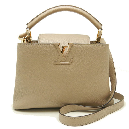 Louis Vuitton Capucines BB Shoulder Bag Taurillon Galle