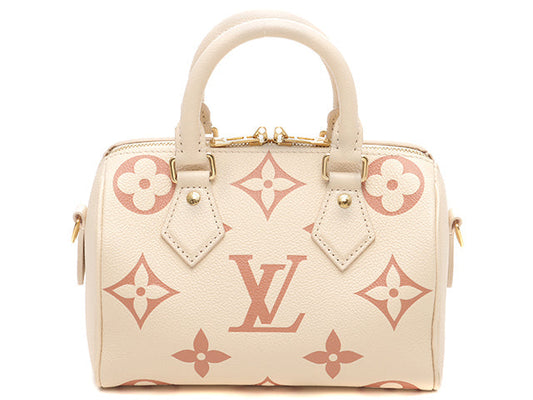 Louis Vuitton Speedy Bandouliere 20 Bicolor Monogram Implant