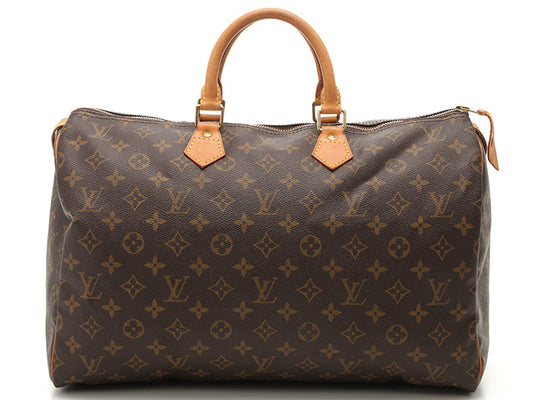 Louis Vuitton Speedy 40 Monogram Boston Bag