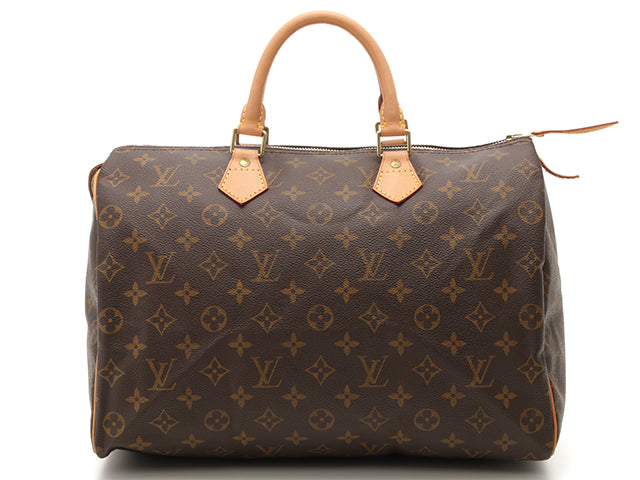 Louis Vuitton Speedy 35 Handbag Monogram Brown