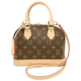 Louis Vuitton Monogram Alma BB Handbag Brown