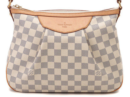 Louis Vuitton Siracusa PM Damier Azur Shoulder Bag