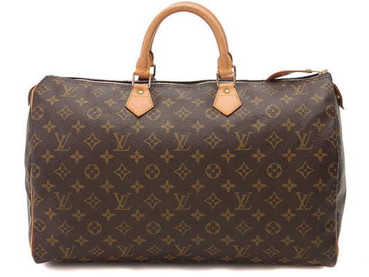 Louis Vuitton Speedy 40 Boston Bag Handbag Monogram