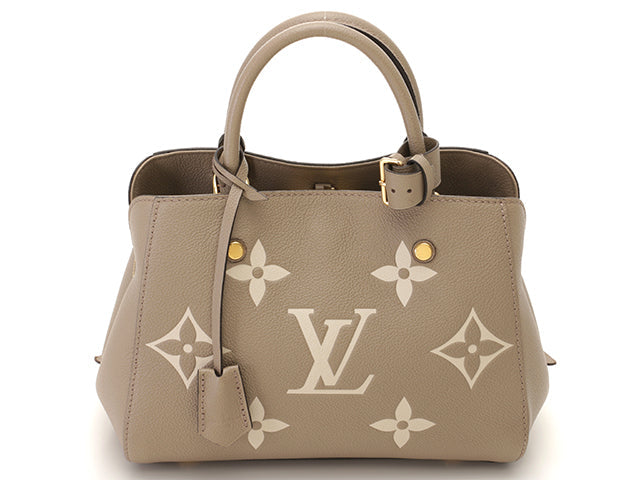 Louis Vuitton Montaigne BB Bicolor Amplant Tourtrell Creme