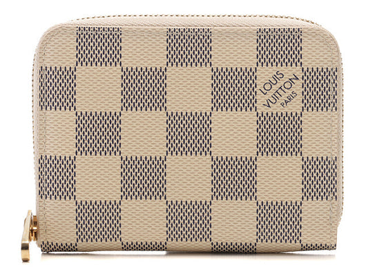 Louis Vuitton Zippy Coin Purse Damier Azur