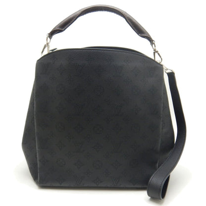 Louis Vuitton Mahina Babylon PM Shoulder Bag Noir Black