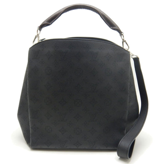 Louis Vuitton Mahina Babylon PM Shoulder Bag Noir Black