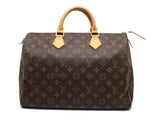 Louis Vuitton Speedy 35 Boston Bag Handbag Monogram