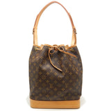 Louis Vuitton Monogram Shoulder Bag Brown